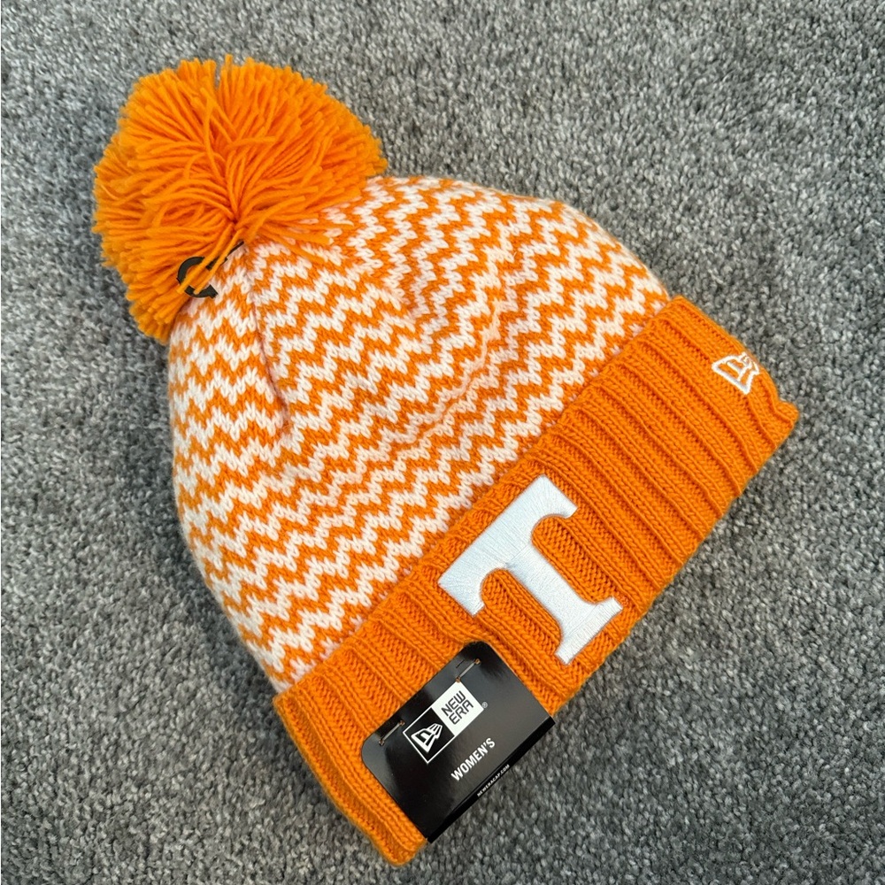 Tennessee Volunteers Orange and White Knit Beanie